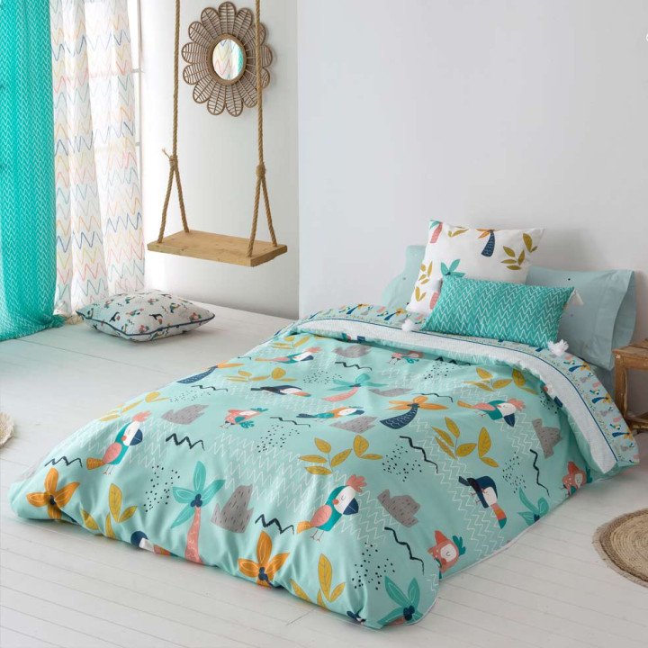 ALOHA Children's Duvet Cover – Softness, Color, and Fun for Their Dreams