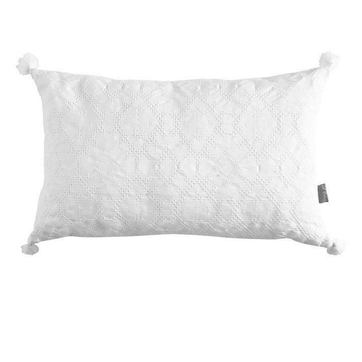 Coussin KOM A, coussin jacquard au design élégant